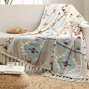 Boho throw blanket 50 * 60